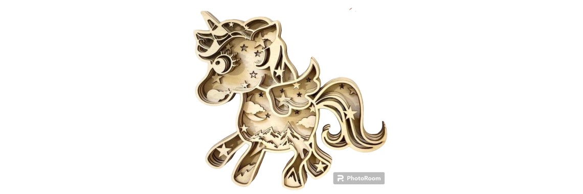 Unicorn Multilayered Paint Board